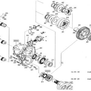 ROTAX 9 SERIES GEARBOX PARTS
